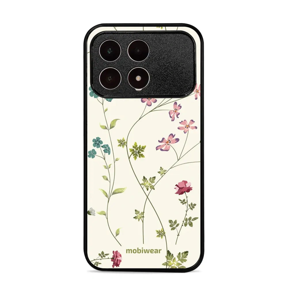 Handyhülle für Xiaomi POCO F8 Pro, Mobiwear Glossy Case, Idyllische Blüte