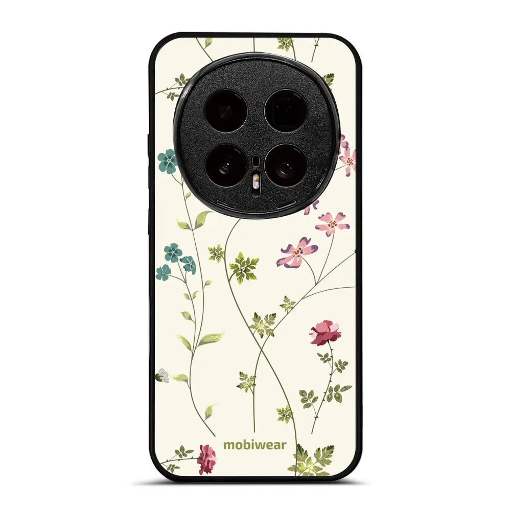 Handyhülle für Honor Magic8 Pro, Mobiwear Glossy Case, Idyllische Blüte