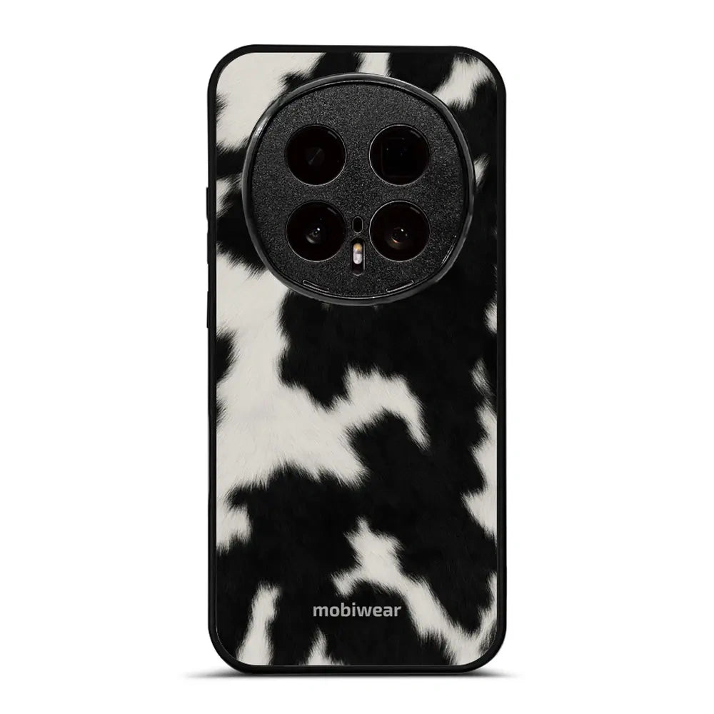 Handyhülle für Honor Magic8 Pro, Mobiwear Glossy Case, Kuhfell-Optik