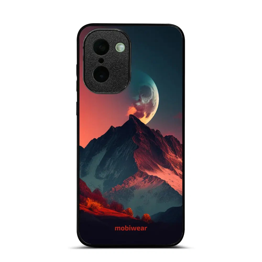 Handyhülle für OnePlus 15R, Mobiwear Glossy Case, Gebirgsdämmerung