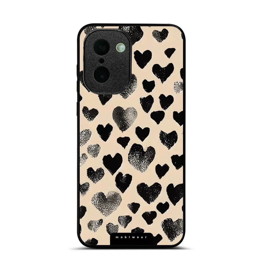 Handyhülle für OnePlus 15R, Mobiwear Glossy Case, Beige Liebe