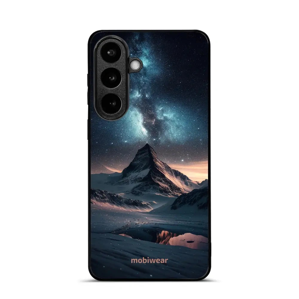 Handyhülle für Galaxy S26 Plus, Mobiwear Glossy Case, Nachtberg