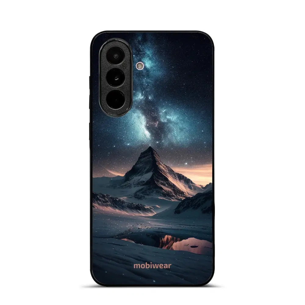 Handyhülle für Galaxy A37 5G, Mobiwear Glossy Case, Nachtberg