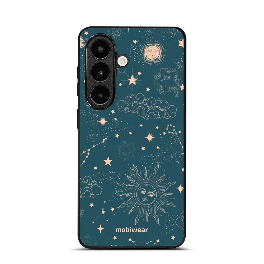 Handyhülle für Galaxy S26, Mobiwear Glossy Case, Astraler Staub