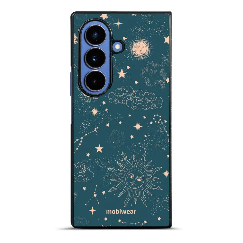 Handyhülle für Galaxy Z Fold7, Mobiwear Glossy Case, Astraler Staub