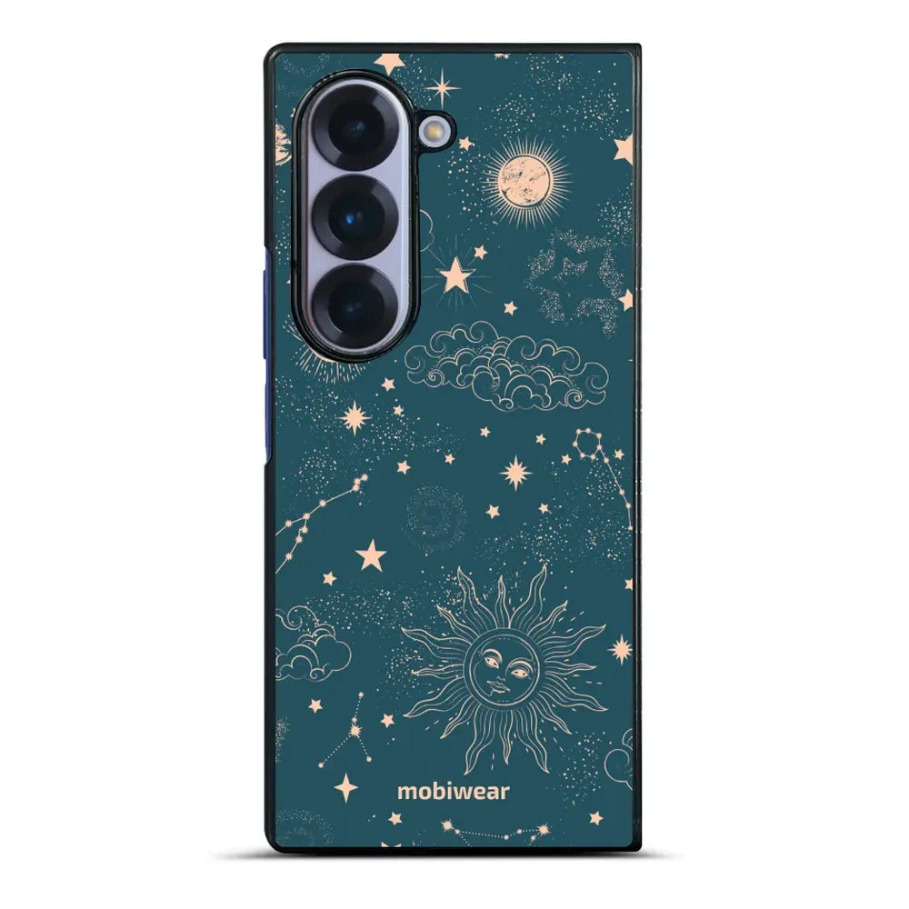 Handyhülle für Galaxy Z Fold6, Mobiwear Glossy Case, Astraler Staub