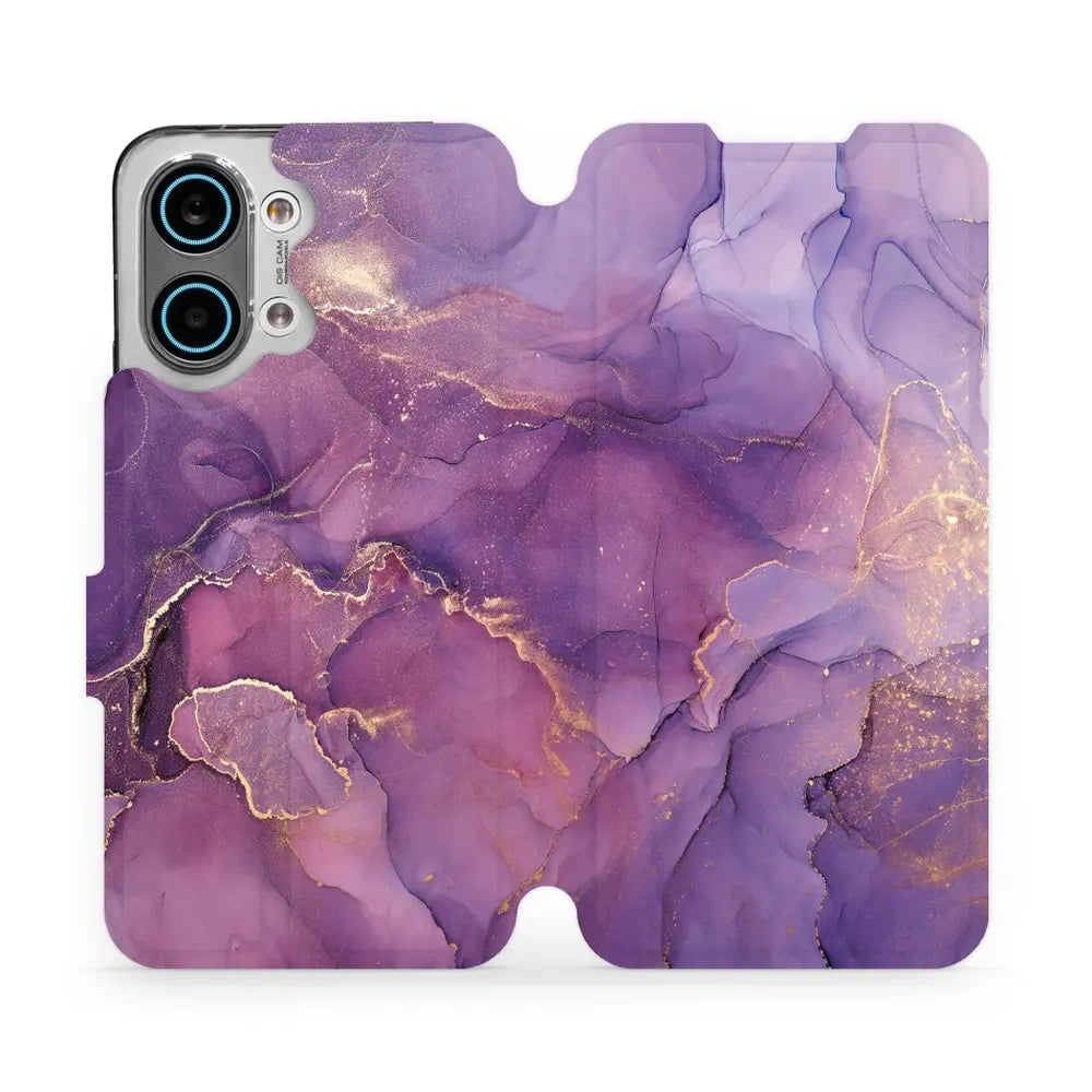 Handyhülle mit klappe für Xiaomi POCO X8 Pro Max, Mobiwear Book, Violett