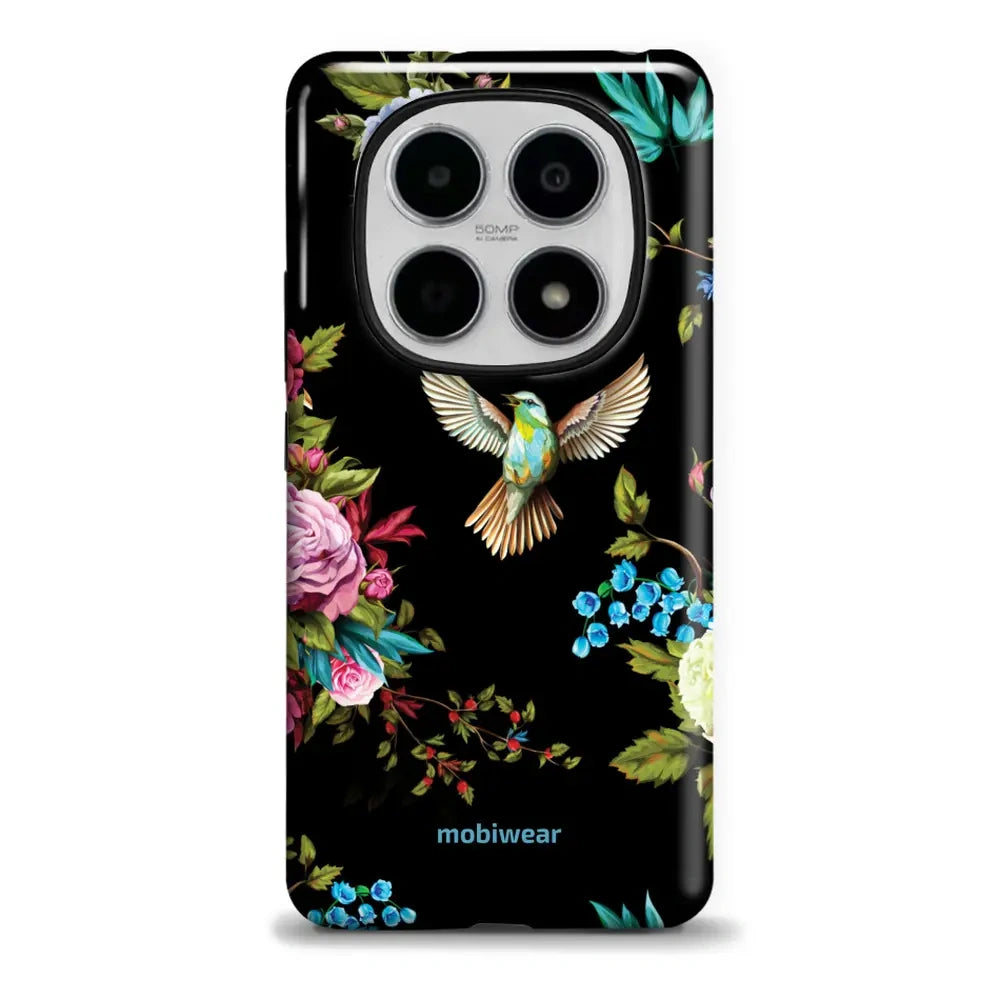 Handyhülle für Xiaomi POCO M8 5G, Mobiwear Elite Pro, Nachtkolibri