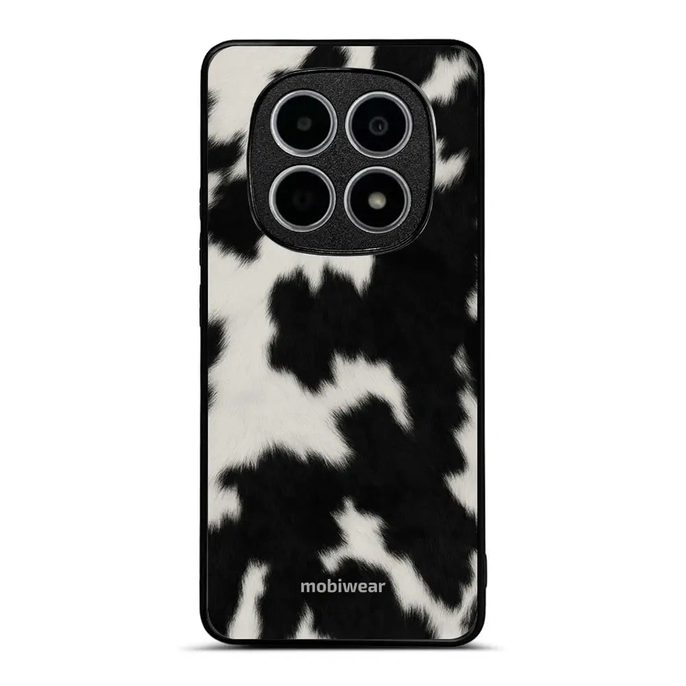 Handyhülle für Xiaomi Redmi Note 15 4G, Mobiwear Glossy Case, Kuhfell-Optik