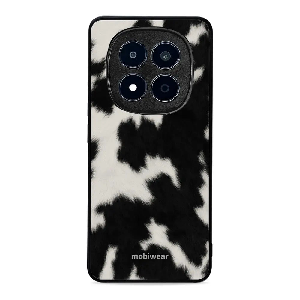 Handyhülle für Xiaomi Redmi Note 15 Pro 4G, Mobiwear Glossy Case, Kuhfell-Optik