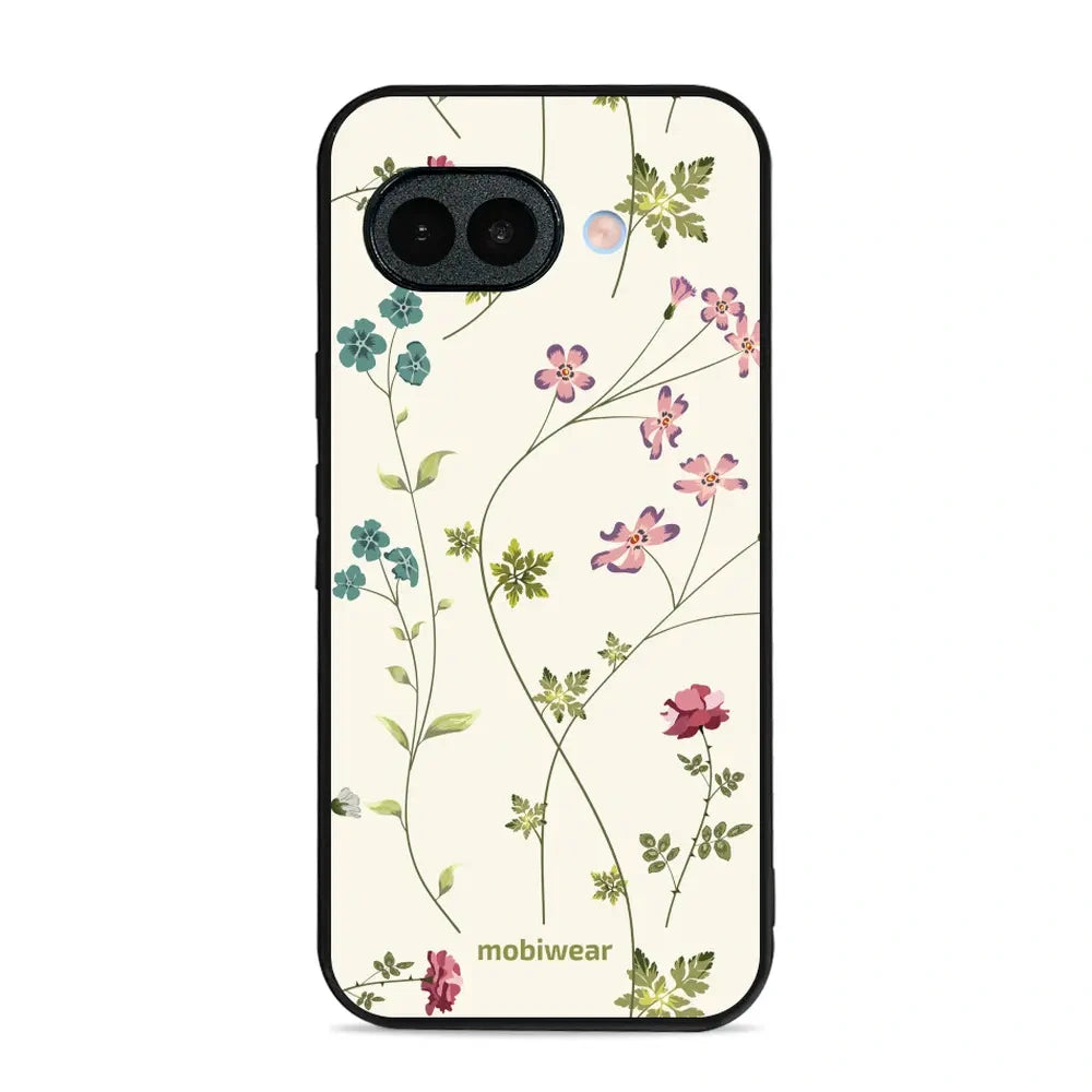 Handyhülle für Google Pixel 10a, Mobiwear Glossy Case, Idyllische Blüte
