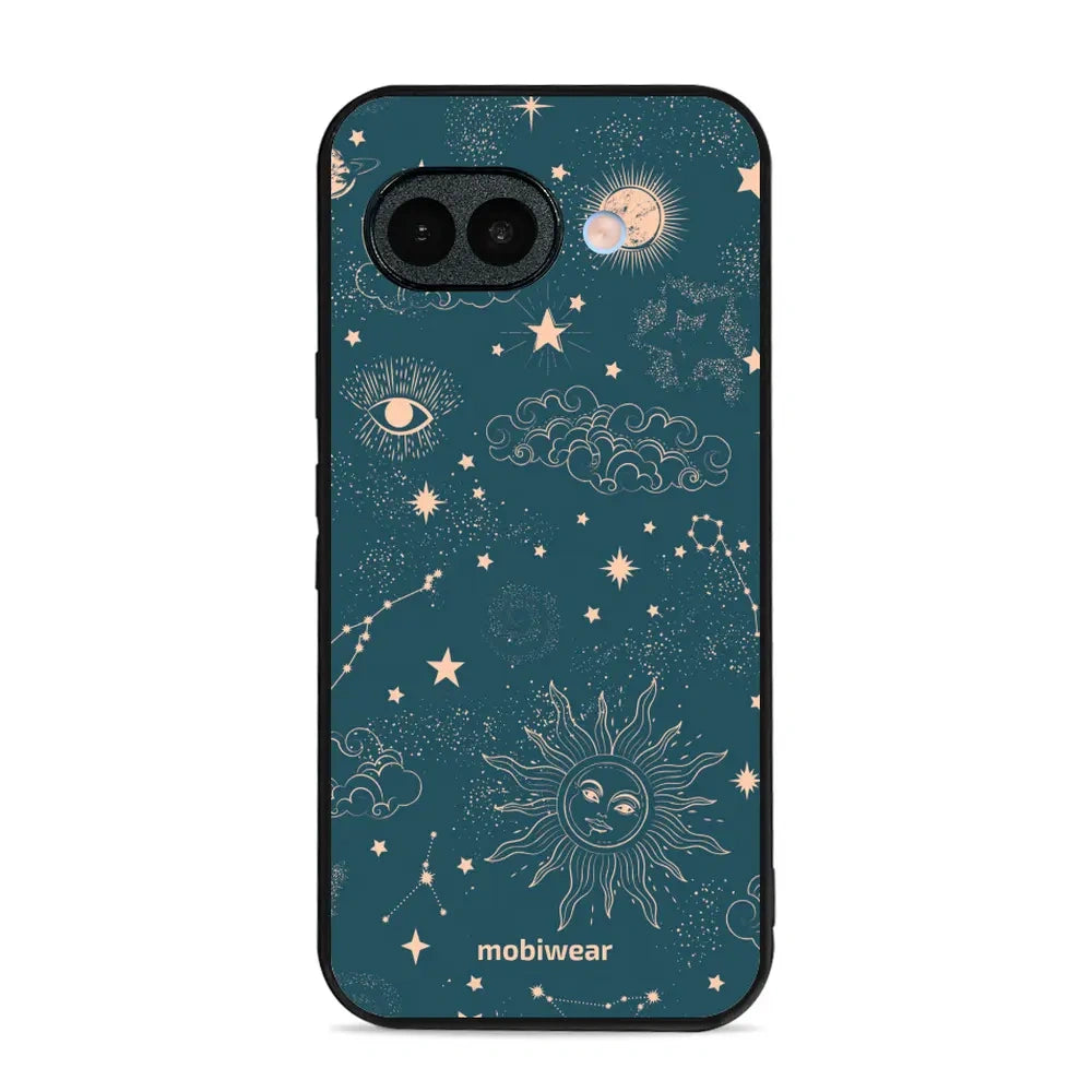 Handyhülle für Google Pixel 10a, Mobiwear Glossy Case, Astraler Staub