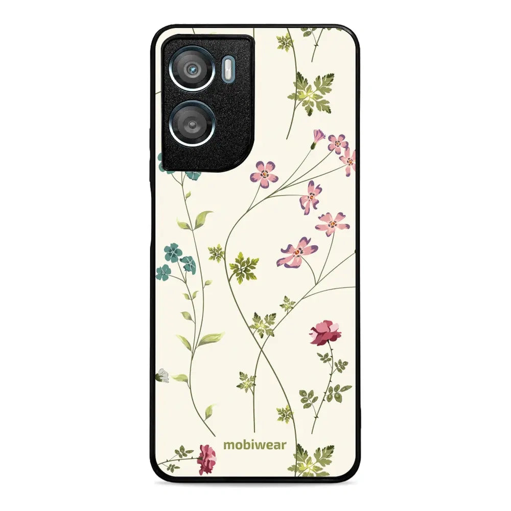 Handyhülle für Motorola Moto G06 4G / Motorola Moto G06 Power 4G, Mobiwear Glossy Case, Idyllische Blüte