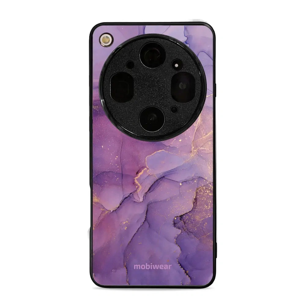 Handyhülle für Oppo Find X9 Ultra, Mobiwear Glossy Case, Violett
