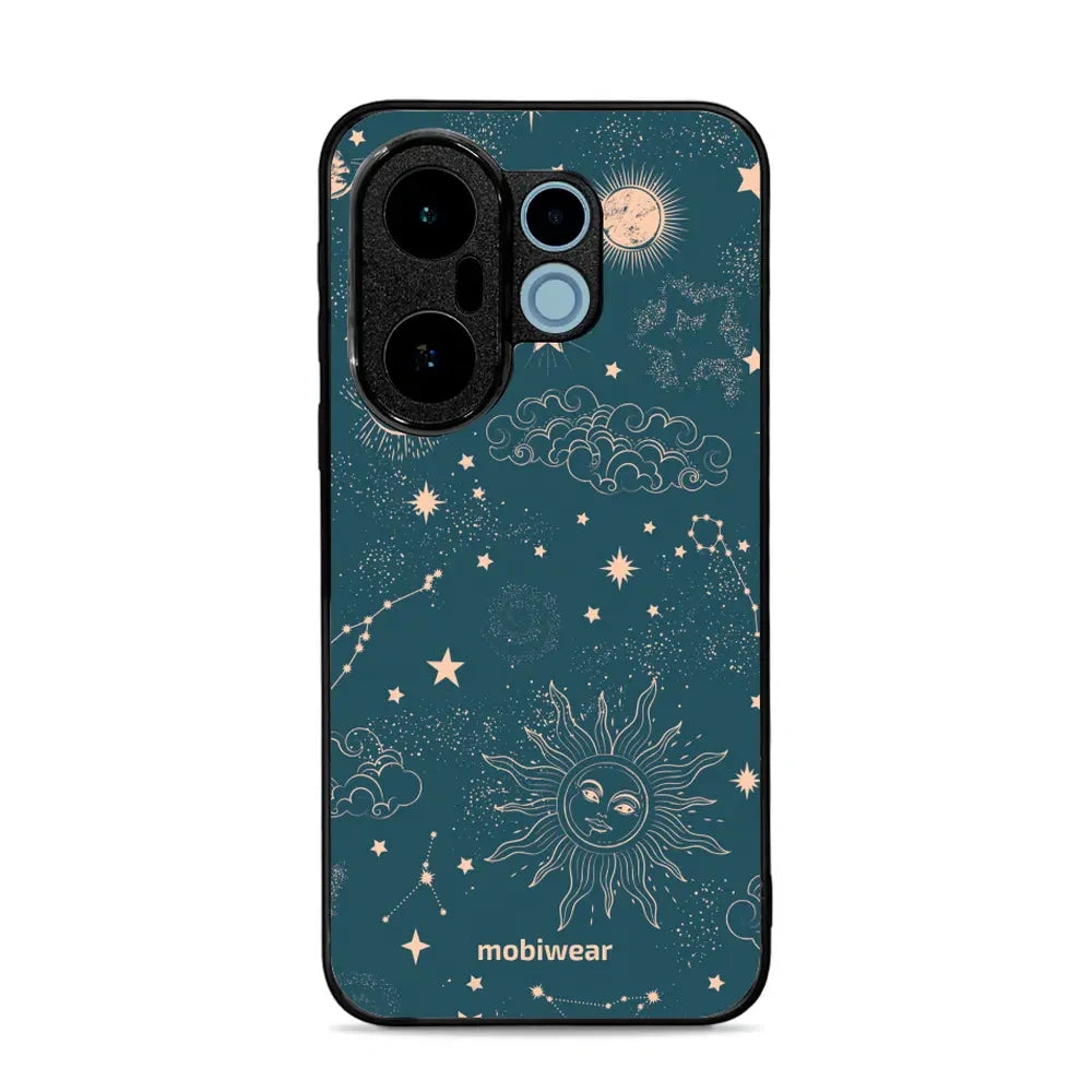 Handyhülle für Vivo X200 FE, Mobiwear Glossy Case, Astraler Staub