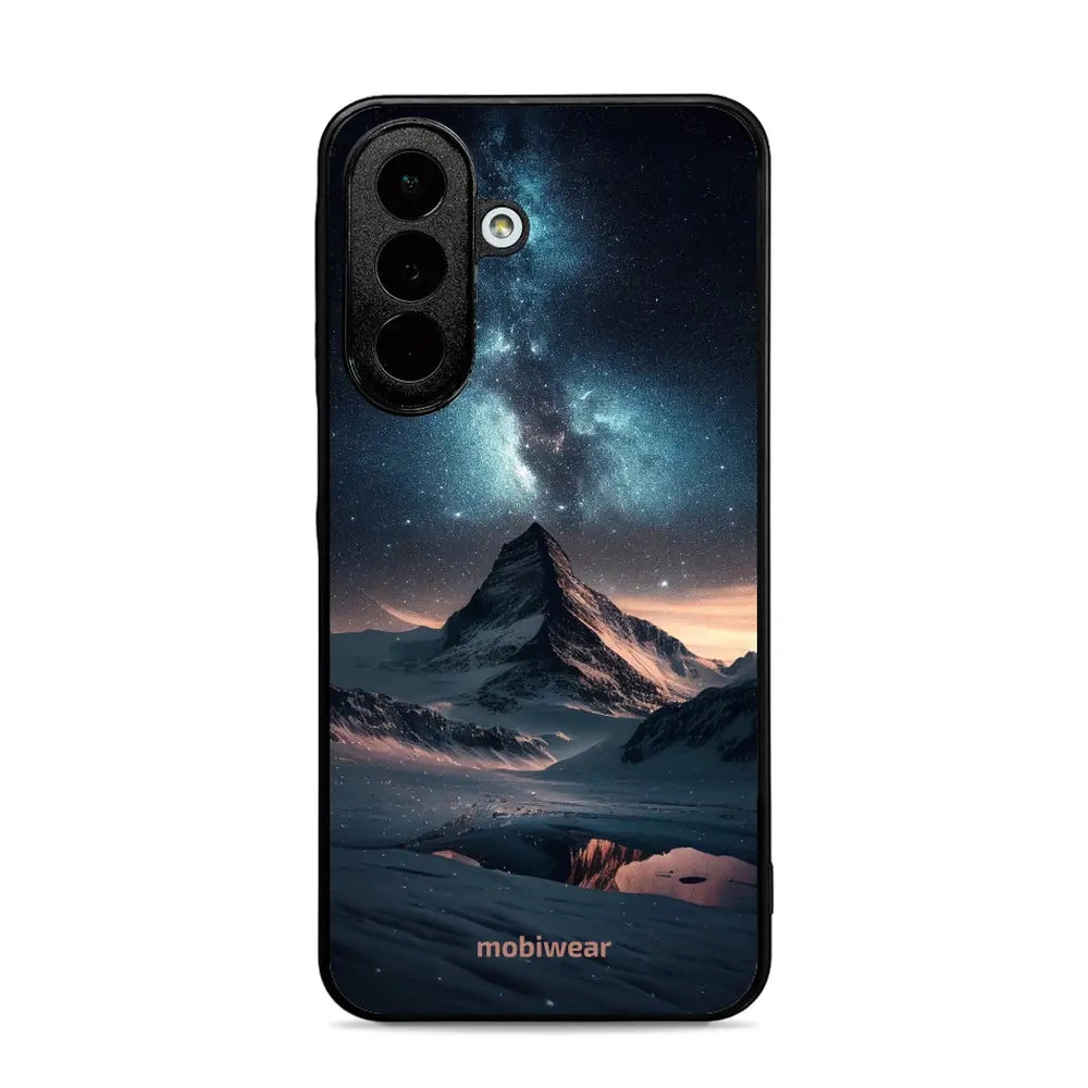 Handyhülle für Galaxy A27 5G, Mobiwear Glossy Case, Nachtberg