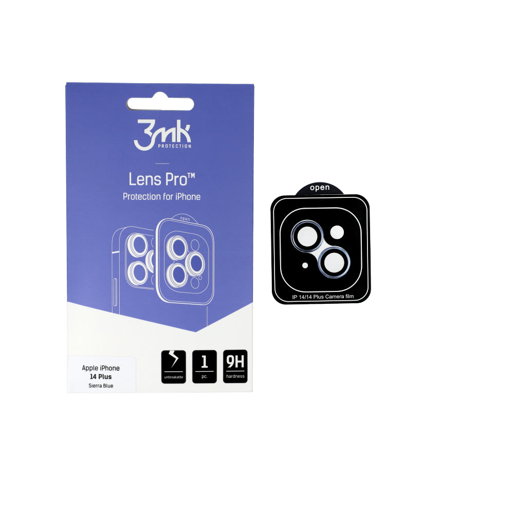 Objektivschutz 3mk Lens Protection Pro für iPhone 14 Plus, Sierra Blue