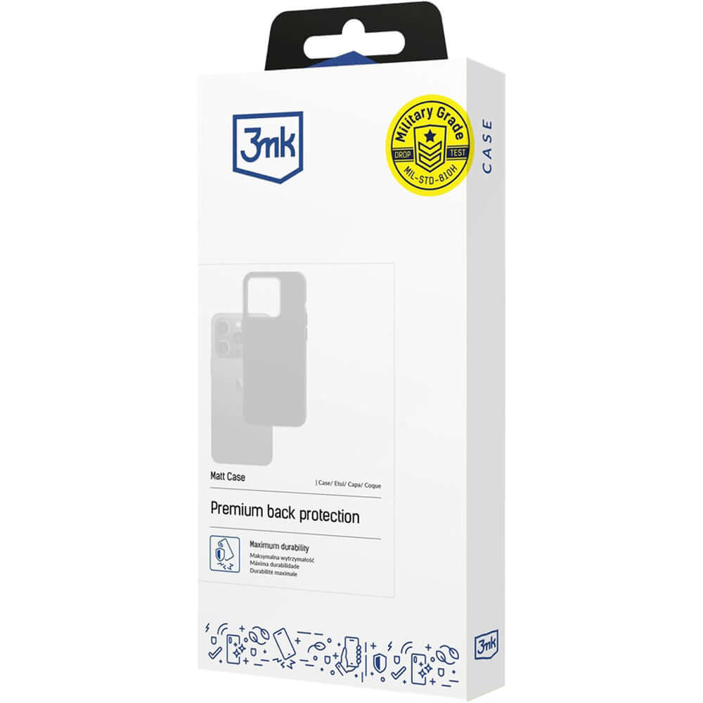 Handyhülle für Galaxy A36 / A56 5G, 3mk Matt Case, Schwarz