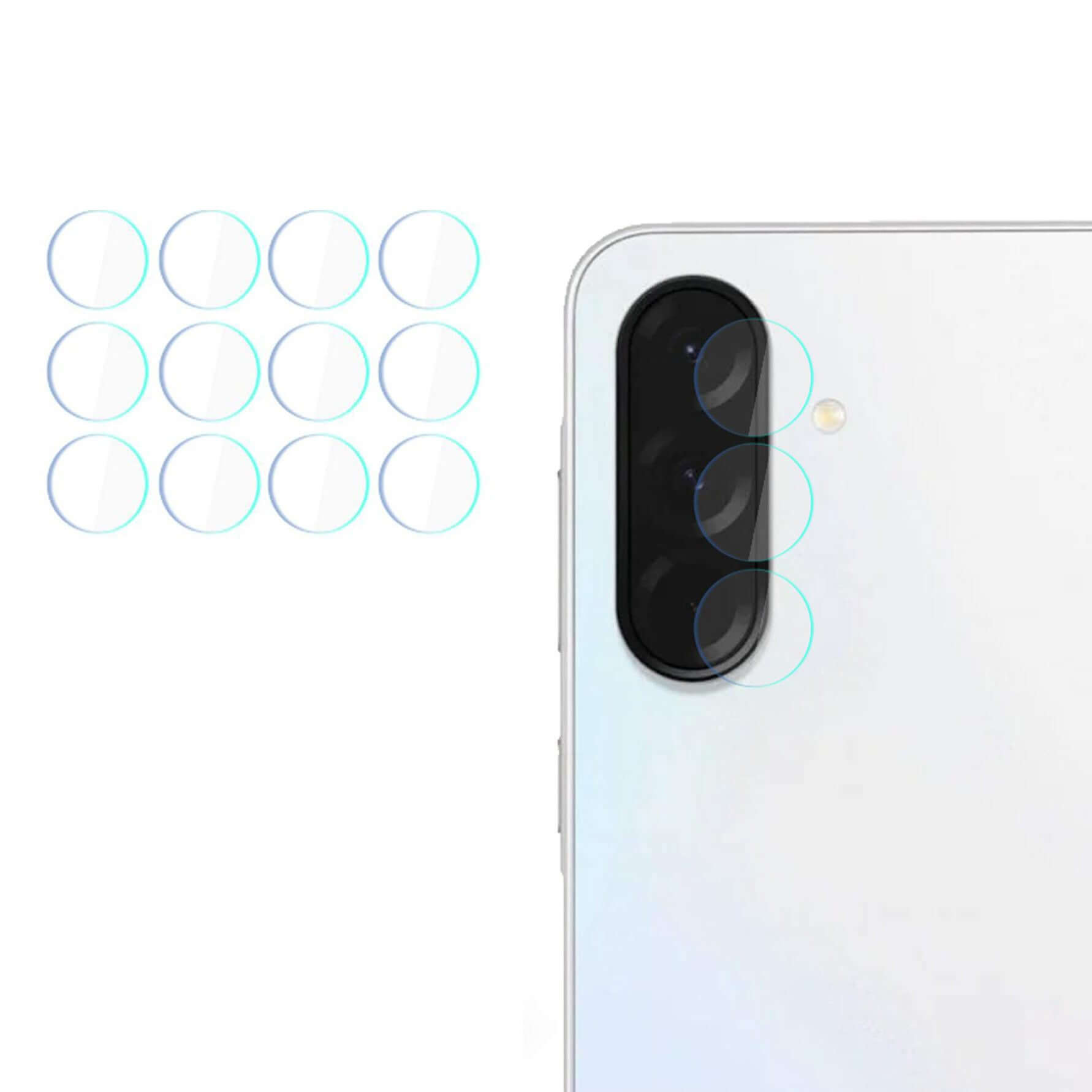 Objektivschutz für Galaxy A36 5G, 3mk Lens Protection, 4 Sätze