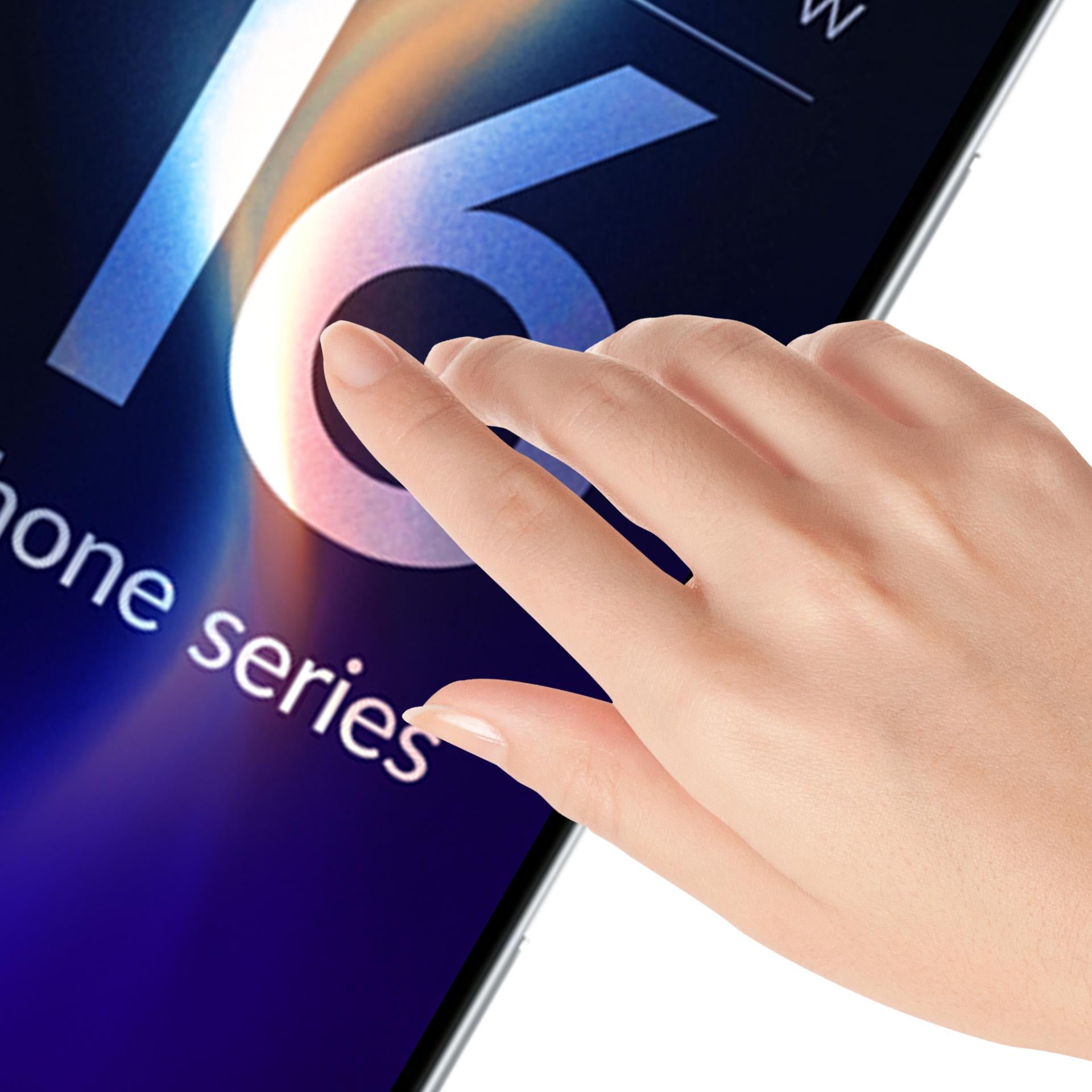 Hybridglas für iPhone 16 Pro, 3mk FlexibleGlass Pro