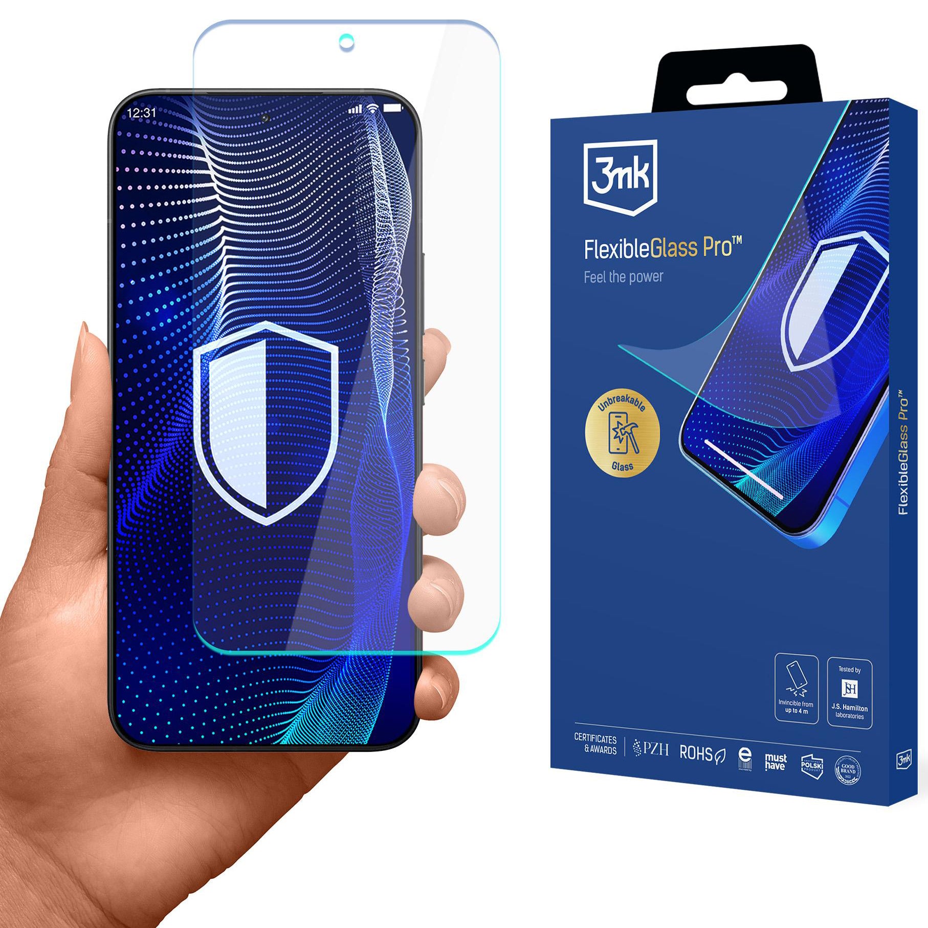 Hybridglas für Xiaomi 15T Pro, 3mk FlexibleGlass Pro