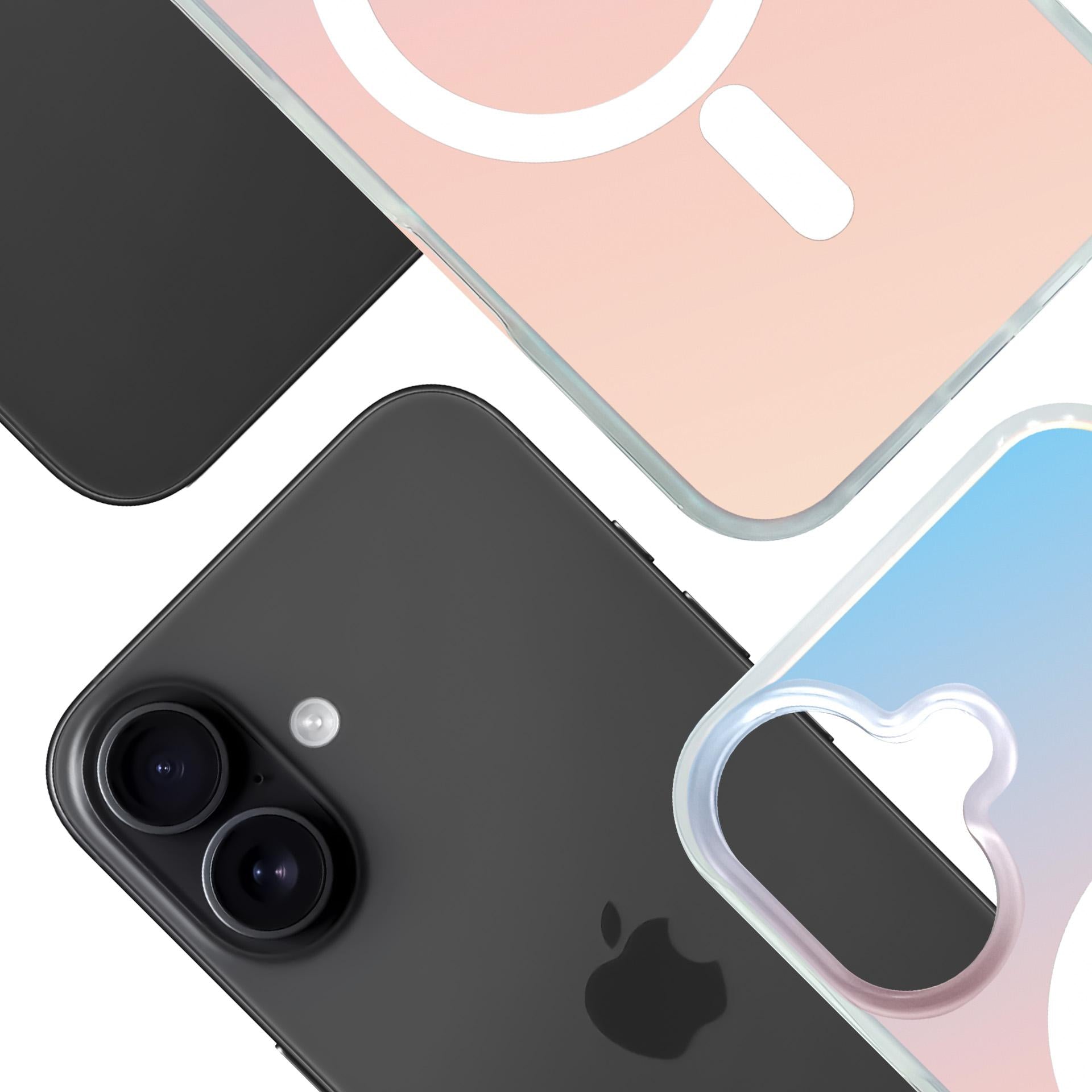 Handyhülle für iPhone 17, 3mk Hardy PrisMag Case mit MagSafe, holografisch