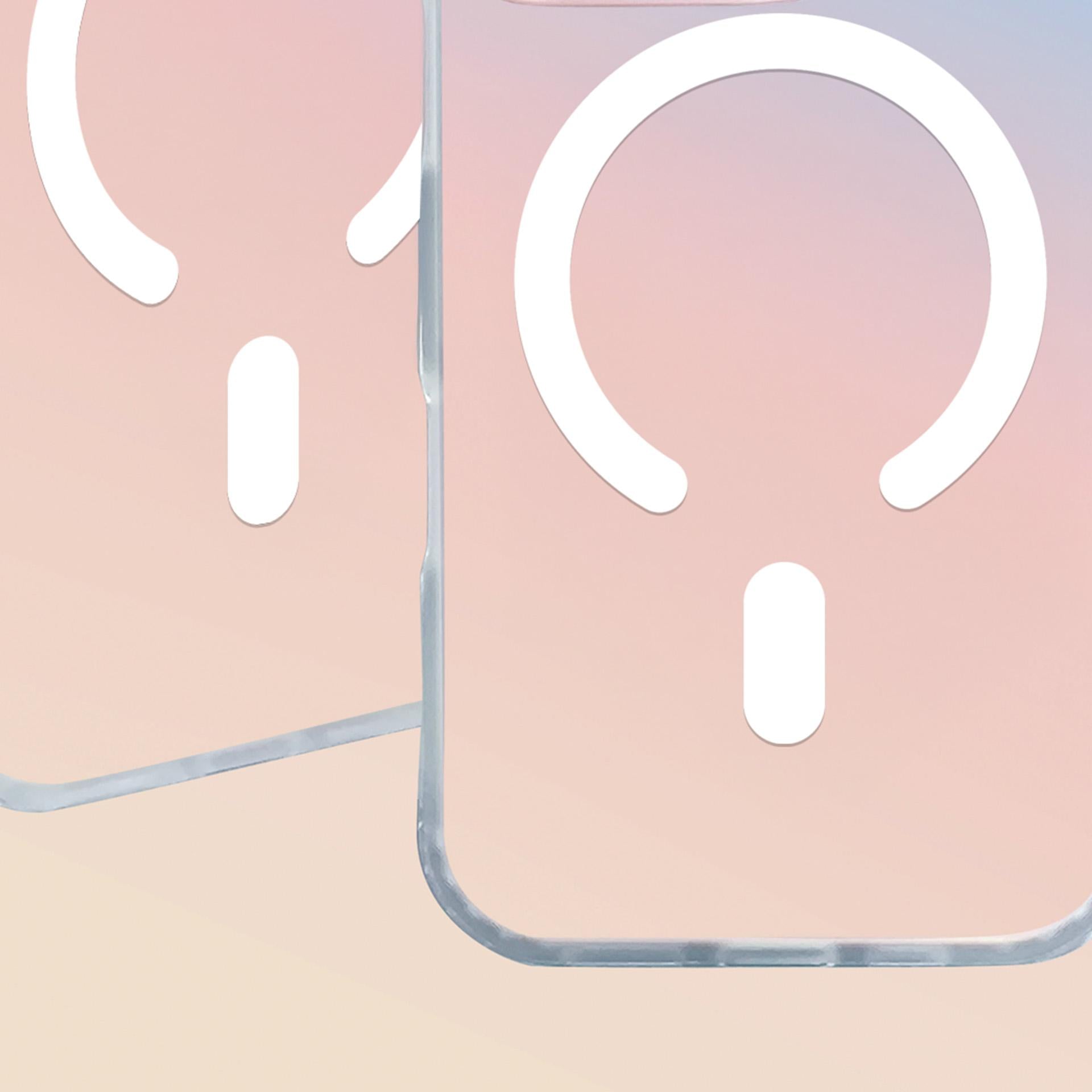 Handyhülle für iPhone 17 Pro, 3mk Hardy PrisMag Case mit MagSafe, holografisch