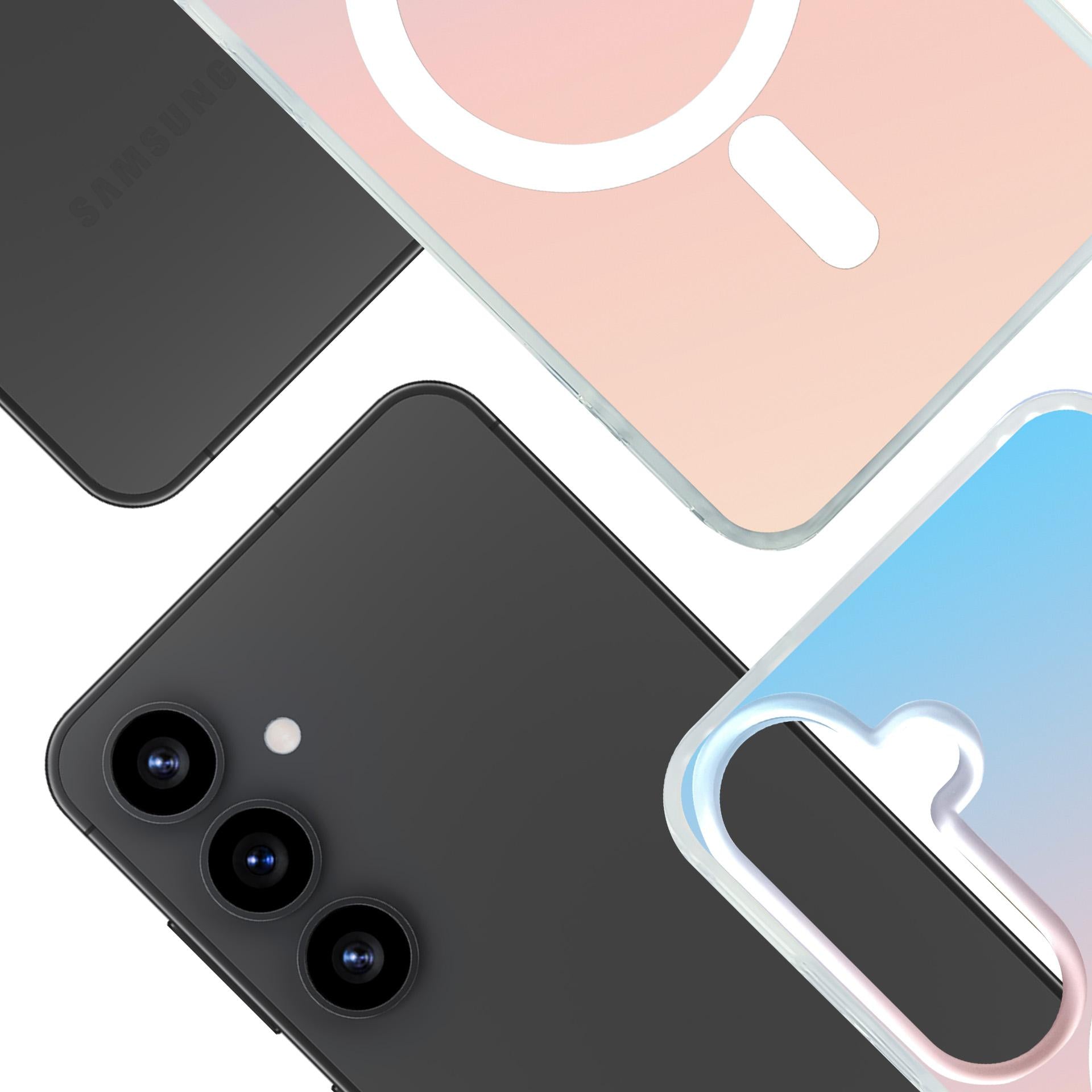 Handyhülle für Galaxy S26 Plus, 3mk Hardy PrisMag Case mit MagSafe, holografisch