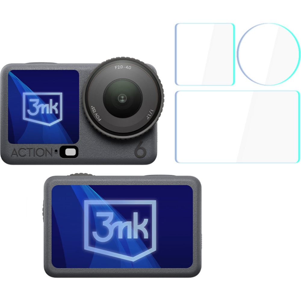 Hybridglas für DJI Osmo Action 6, 3mk Cam Protection (2/4)