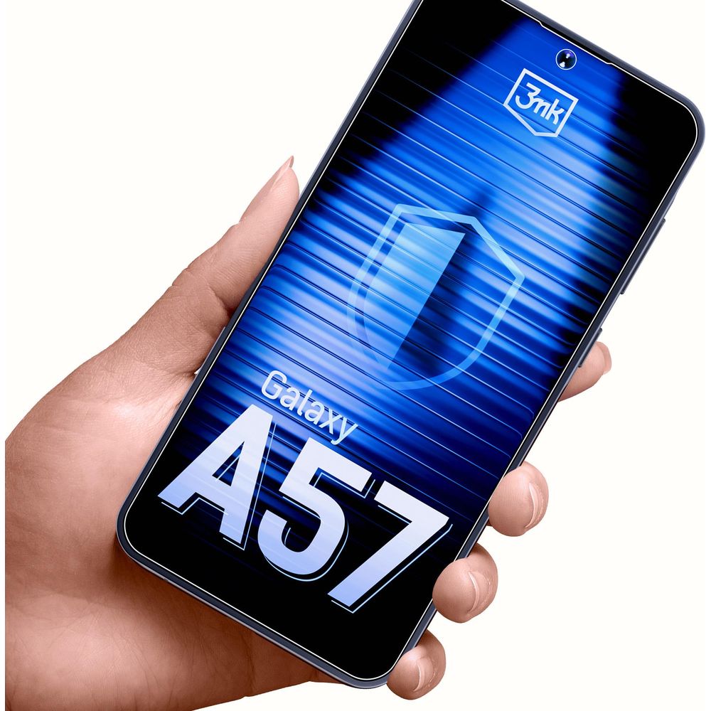 Hybridglas für Galaxy A57 5G, 3mk Hardy Fusion, 2 Stück