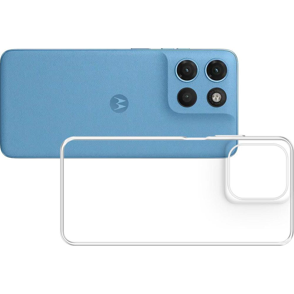 Handyhülle für Motorola Moto G17 / G17 Power, 3mk Clear Case, Transparent