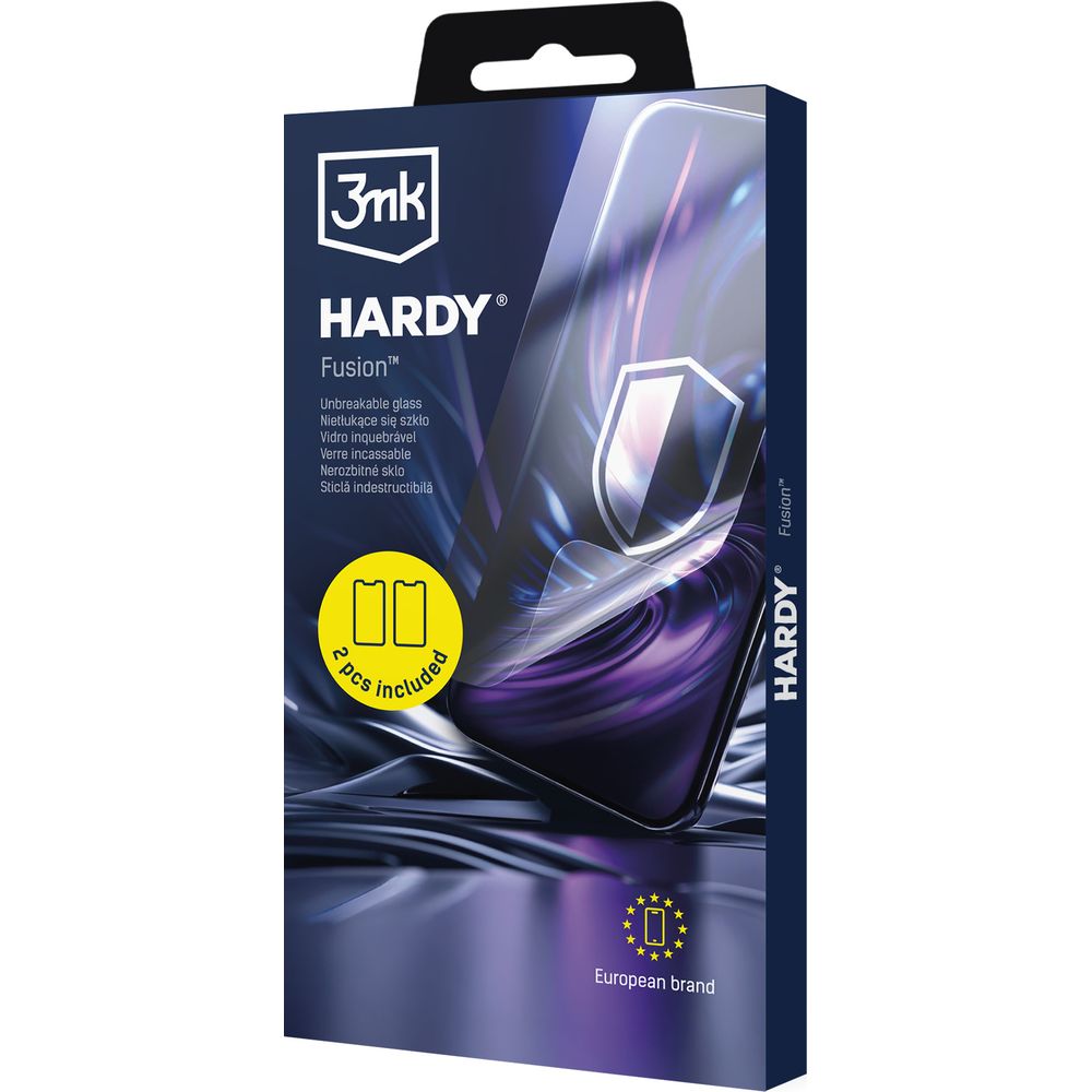 Hybridglas für Xiaomi POCO X8 Pro Max, 3mk Hardy Fusion, 2 Stück