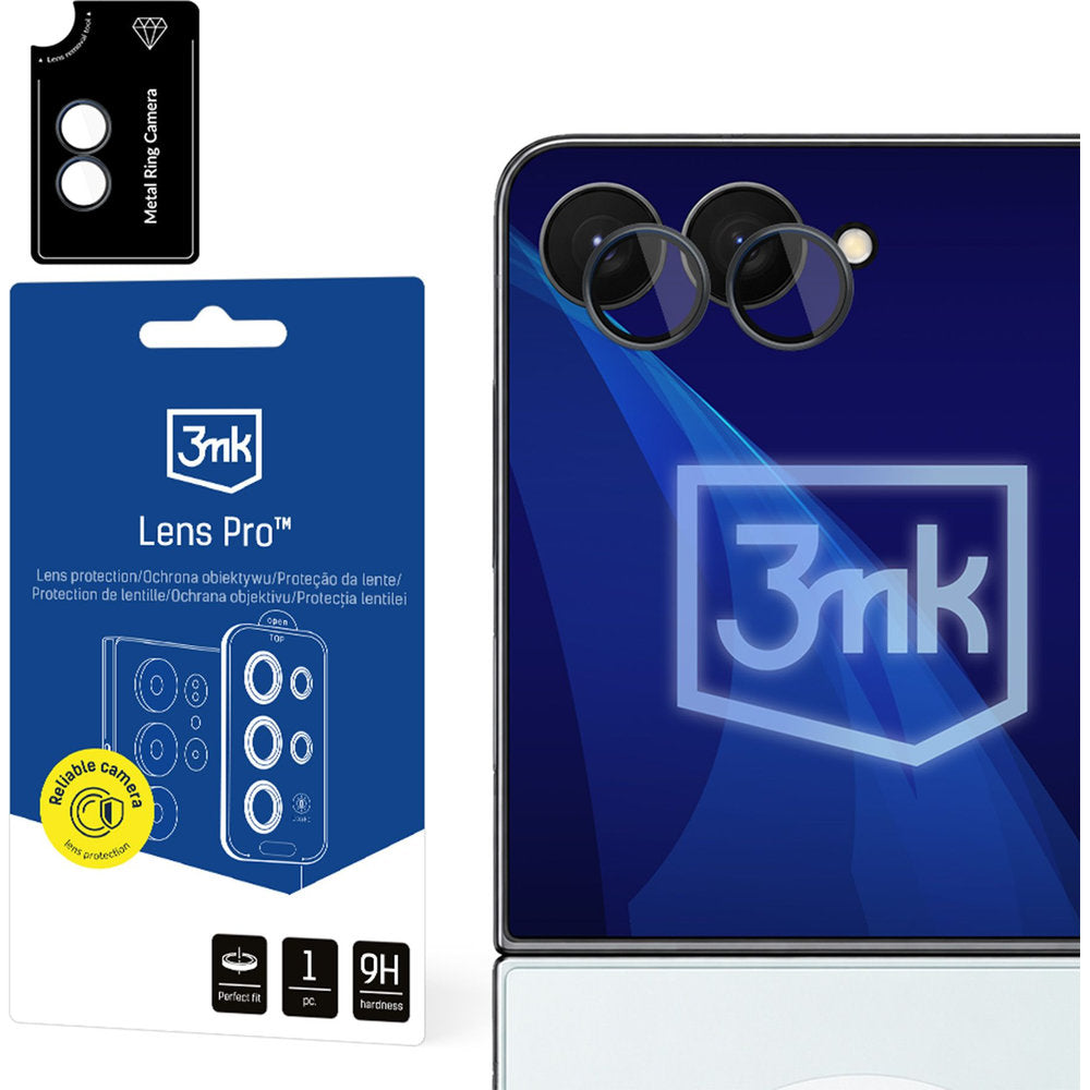 Objektivschutz für Galaxy Z Flip8, 3mk Lens Protection Pro, Transparent