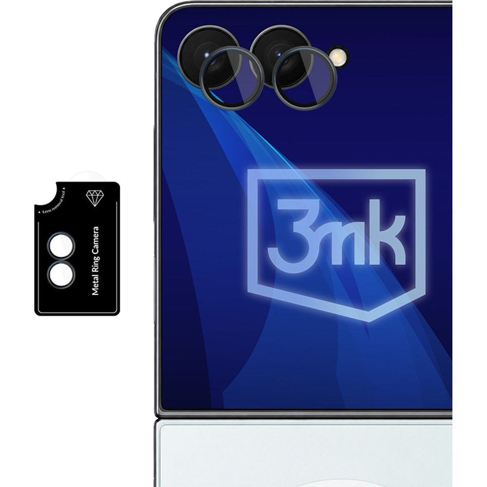 Objektivschutz für Galaxy Z Flip8, 3mk Lens Protection Pro, Transparent