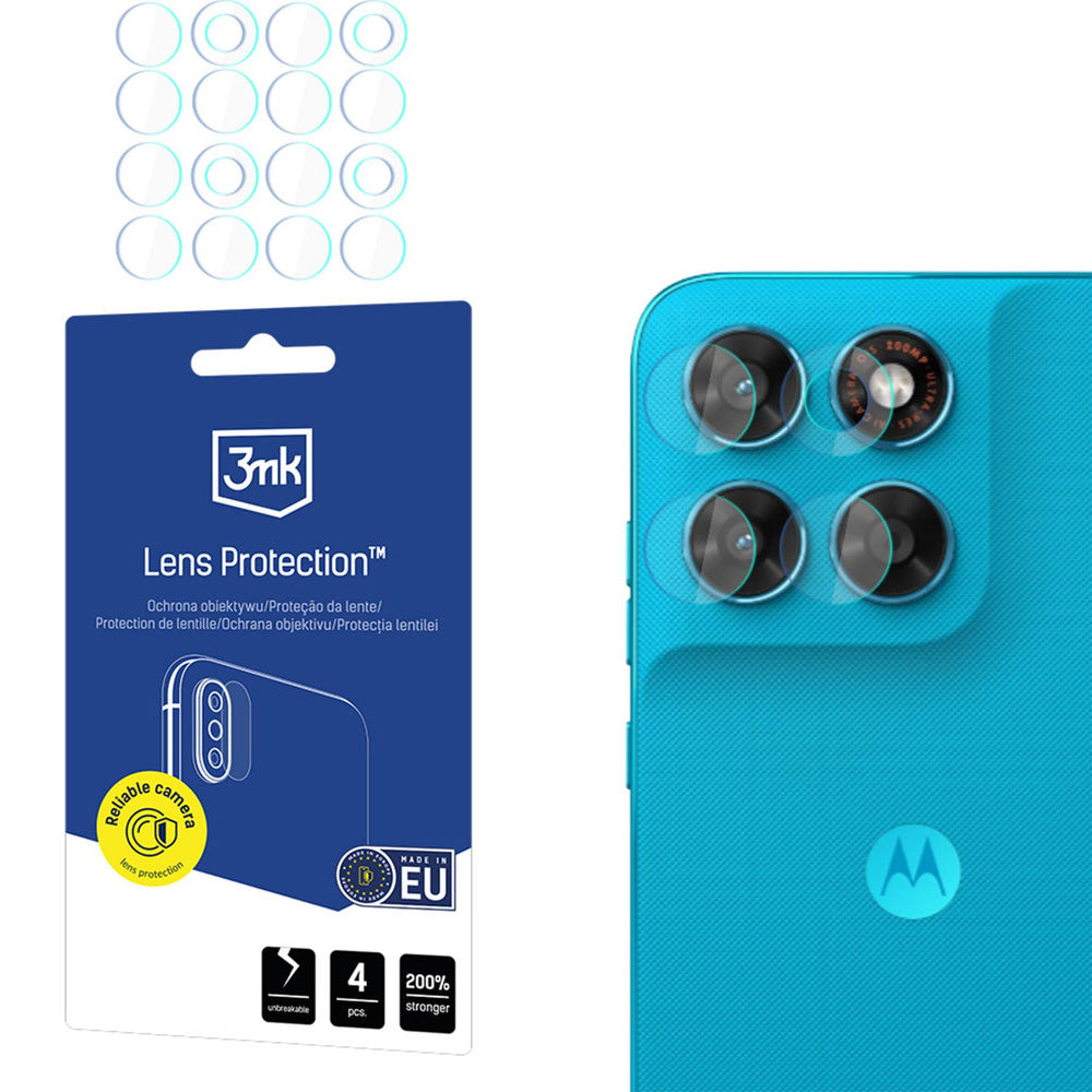 Objektivschutz für Motorola Moto G87 5G, 3mk Lens Protection, 4 Sätze