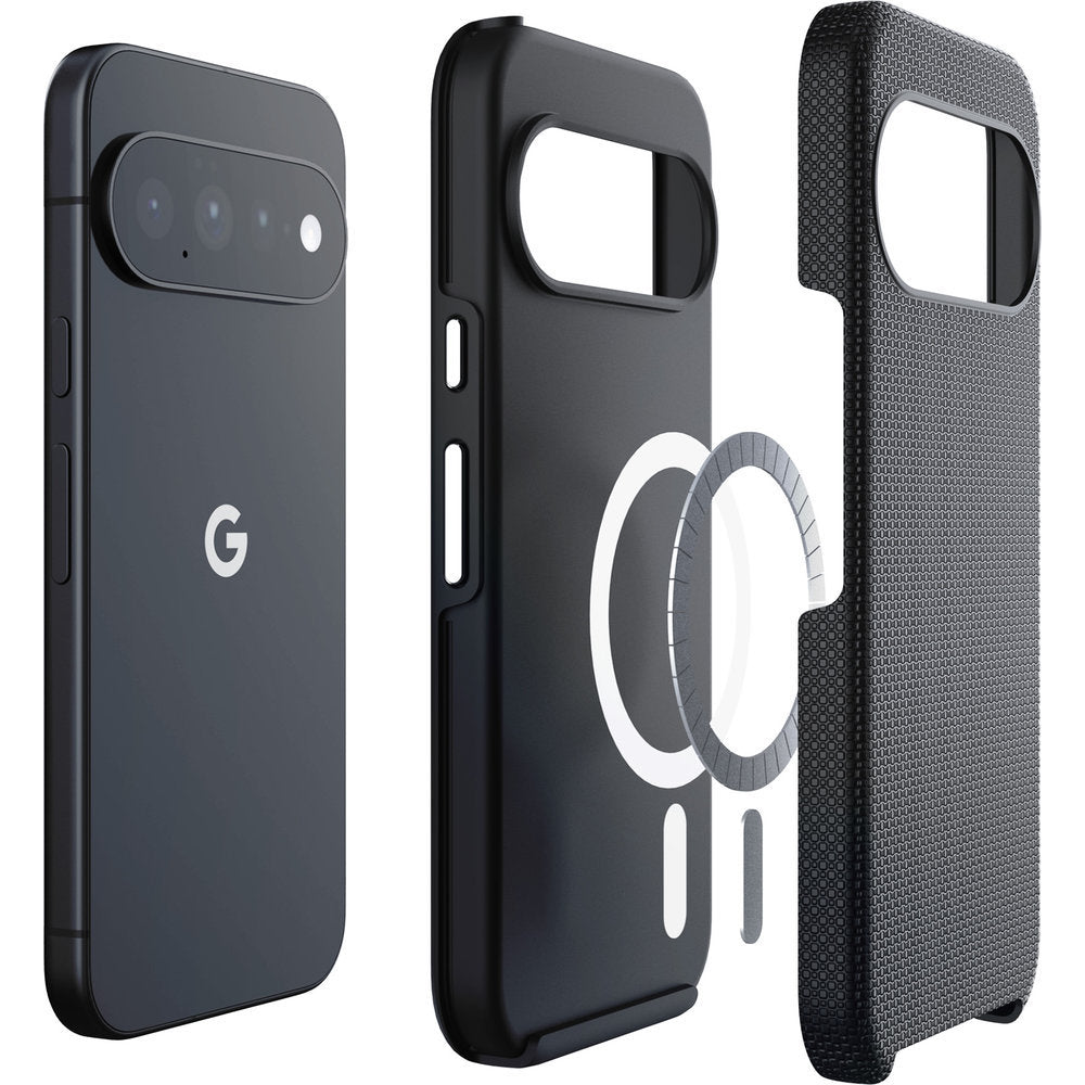 Handyhülle für Google Pixel 11, 3mk Hardy Shockproof MagCase mit MagSafe, Schwarz (5/12)