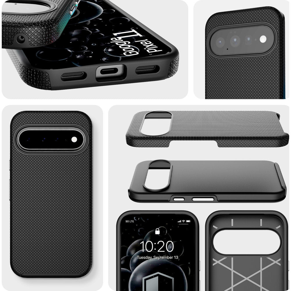 Handyhülle für Google Pixel 11, 3mk Hardy Shockproof MagCase mit MagSafe, Schwarz (11/12)