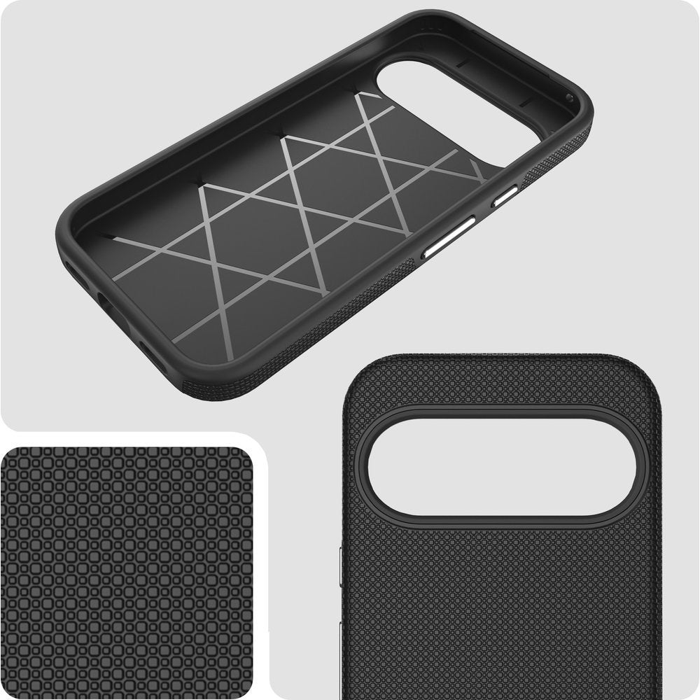 Handyhülle für Google Pixel 11 Pro, 3mk Hardy Shockproof MagCase mit MagSafe, Schwarz (12/12)