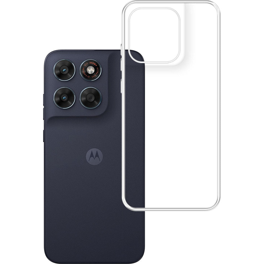Handyhülle für Motorola Moto G87 5G, 3mk Clear Case, Transparent
