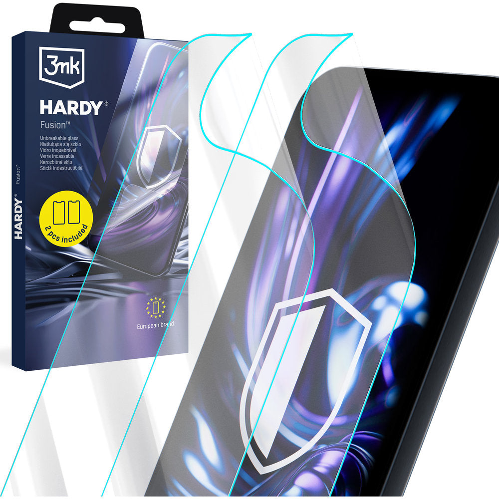 Hybridglas für Xiaomi Redmi 17 4G / 5G, 3mk Hardy Fusion, 2 Stück (1/8)