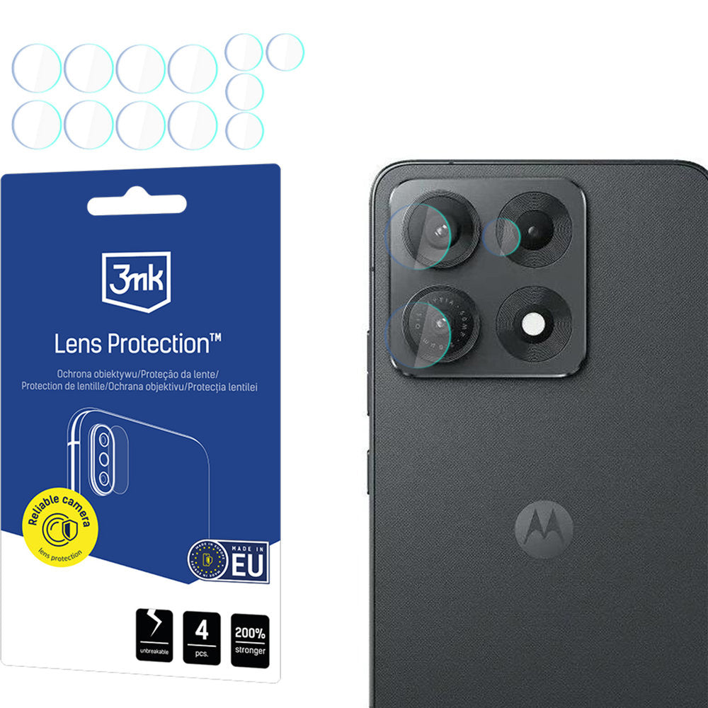 Objektivschutz für Motorola Edge 70 Max, 3mk Lens Protection, 4 Sätze (1/3)