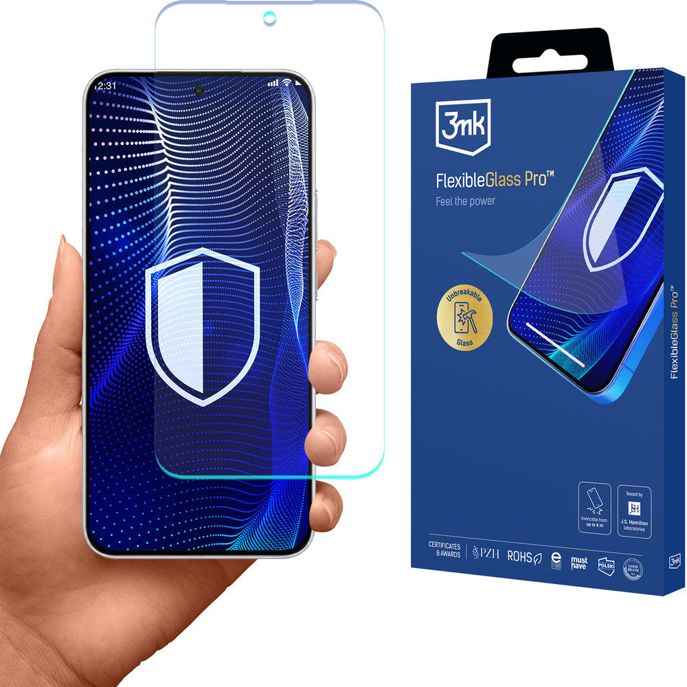 Hybridglas für Xiaomi Redmi Note 17 Pro Plus 5G, 3mk FlexibleGlass Pro (1/11)