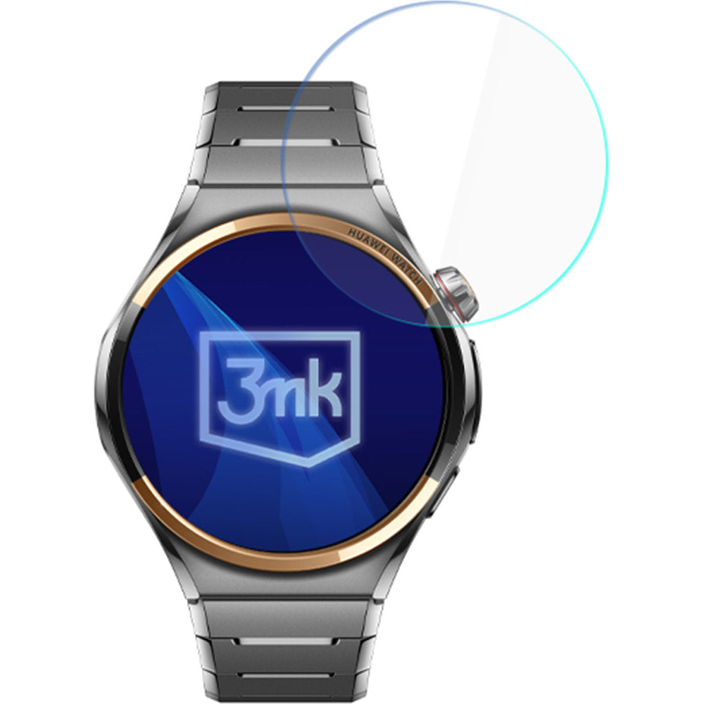 Schutzfolie für Huawei Watch 6 Pro 46 mm, 3mk Watch Protection ARC, 3 Stück (3/3)