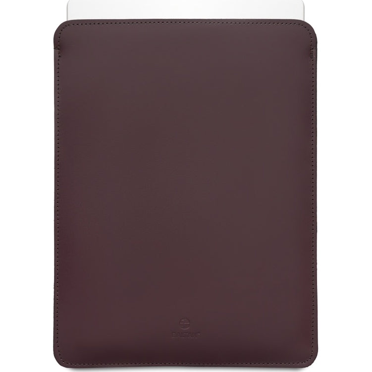 Hülle für Apple MacBook Air 15.3 [M5] 2026, Baltan Sleeve Premium, Burgunderrot (7/7)