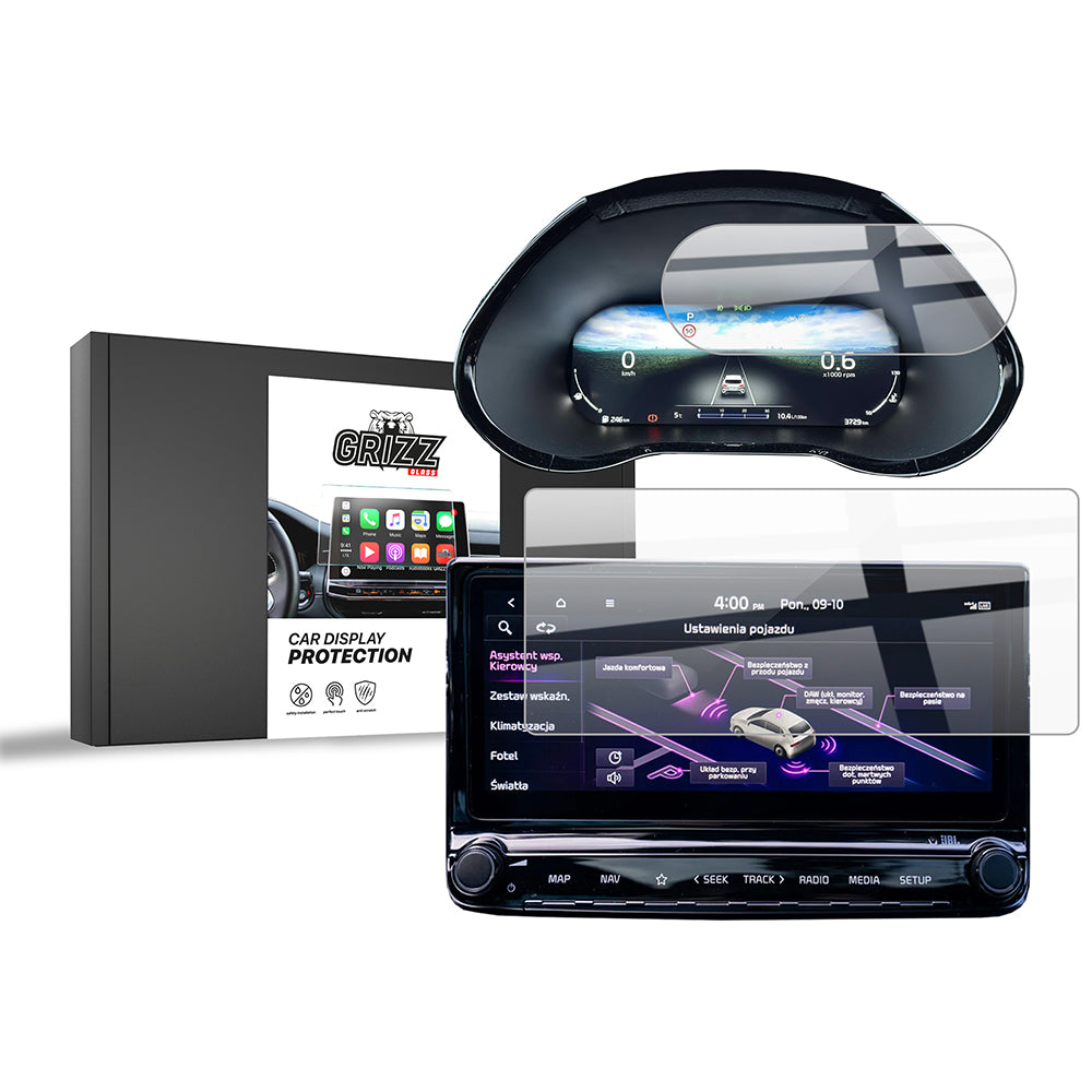 Keramische Autodisplayfolie 2in1 für Kia ProCeed (2024-2025), Grizz Protector