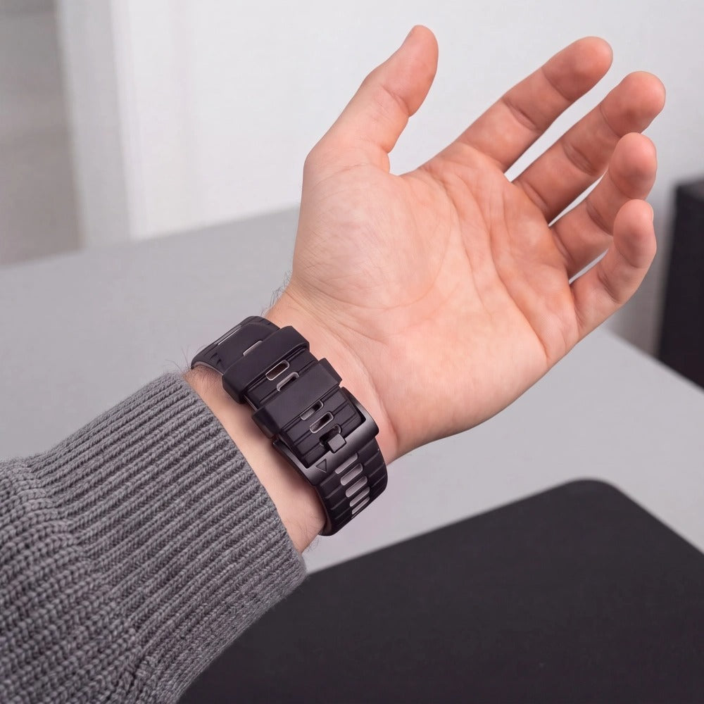 Armband für QuickFit 22 mm, Tech-Protect IconBand, Schwarz-Grau (5/9)