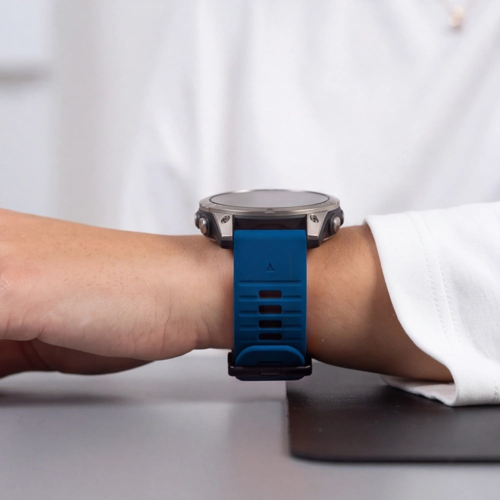 Armband für QuickFit 26 mm, Tech-Protect IconBand, Blau-Schwarz (6/9)