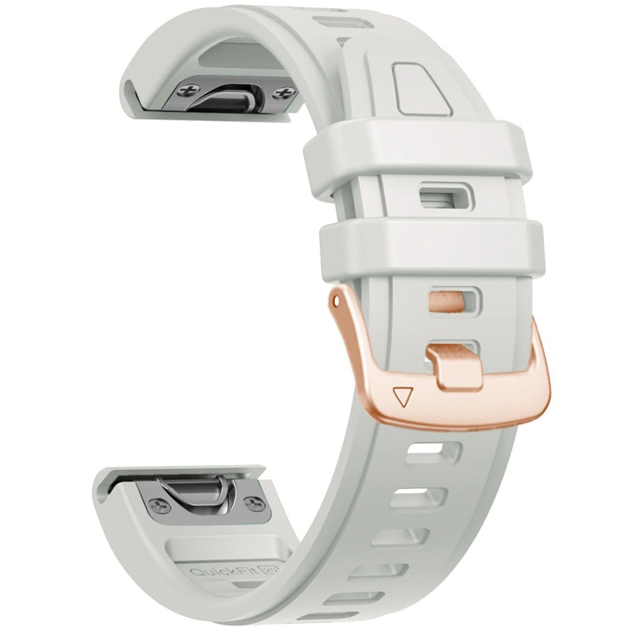 Armband für QuickFit 20 mm, Tech-Protect Silicone, Grau (2/9)