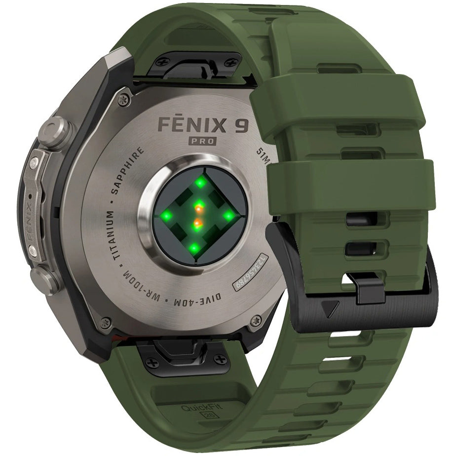 Armband für QuickFit 22 mm, Tech-Protect Silicone, Grün (3/9)