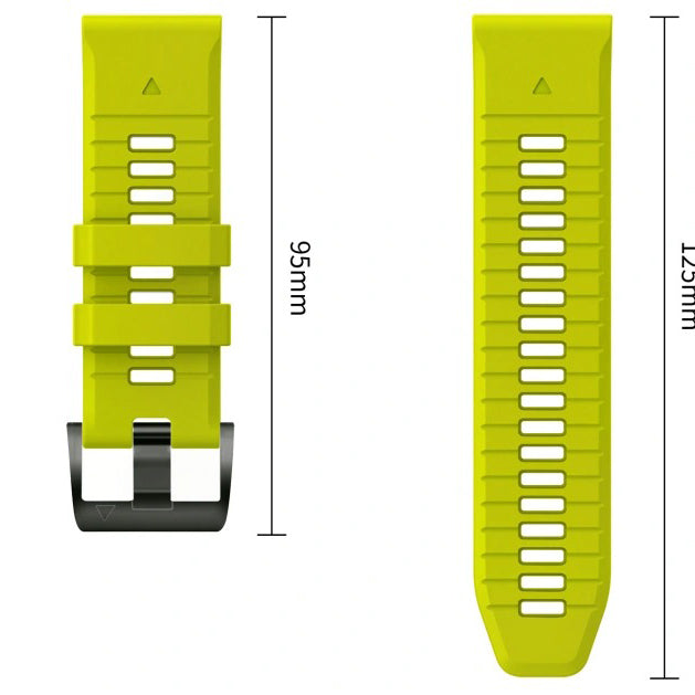 Armband für QuickFit 26 mm, Tech-Protect Silicone, Grün (8/9)